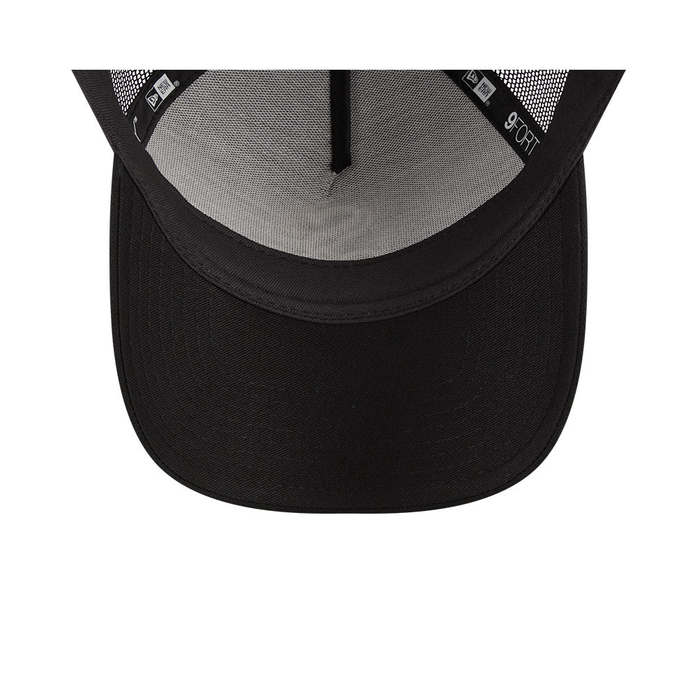 9FORTY A-Frame Trucker Chicago White Sox Black Snapback