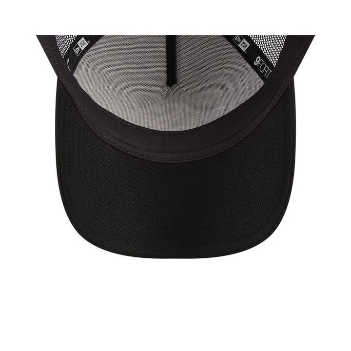 9FORTY A-Frame Trucker Chicago White Sox Black Snapback