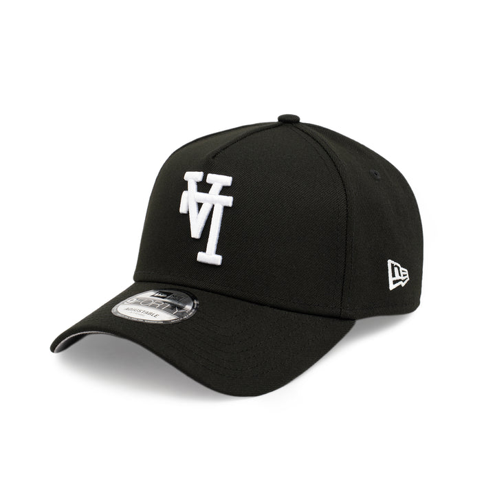 9FORTY A-Frame Los Angeles Dodgers Upside Down Black Snapback
