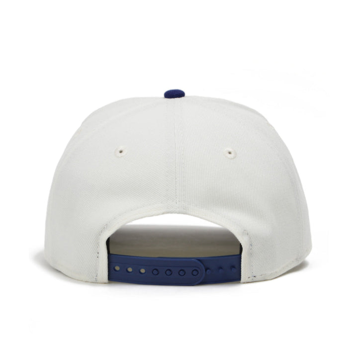 9FORTY A-Frame Los Angeles Dodgers Upside Down 2-Tone Chrome Dark Royal Snapback