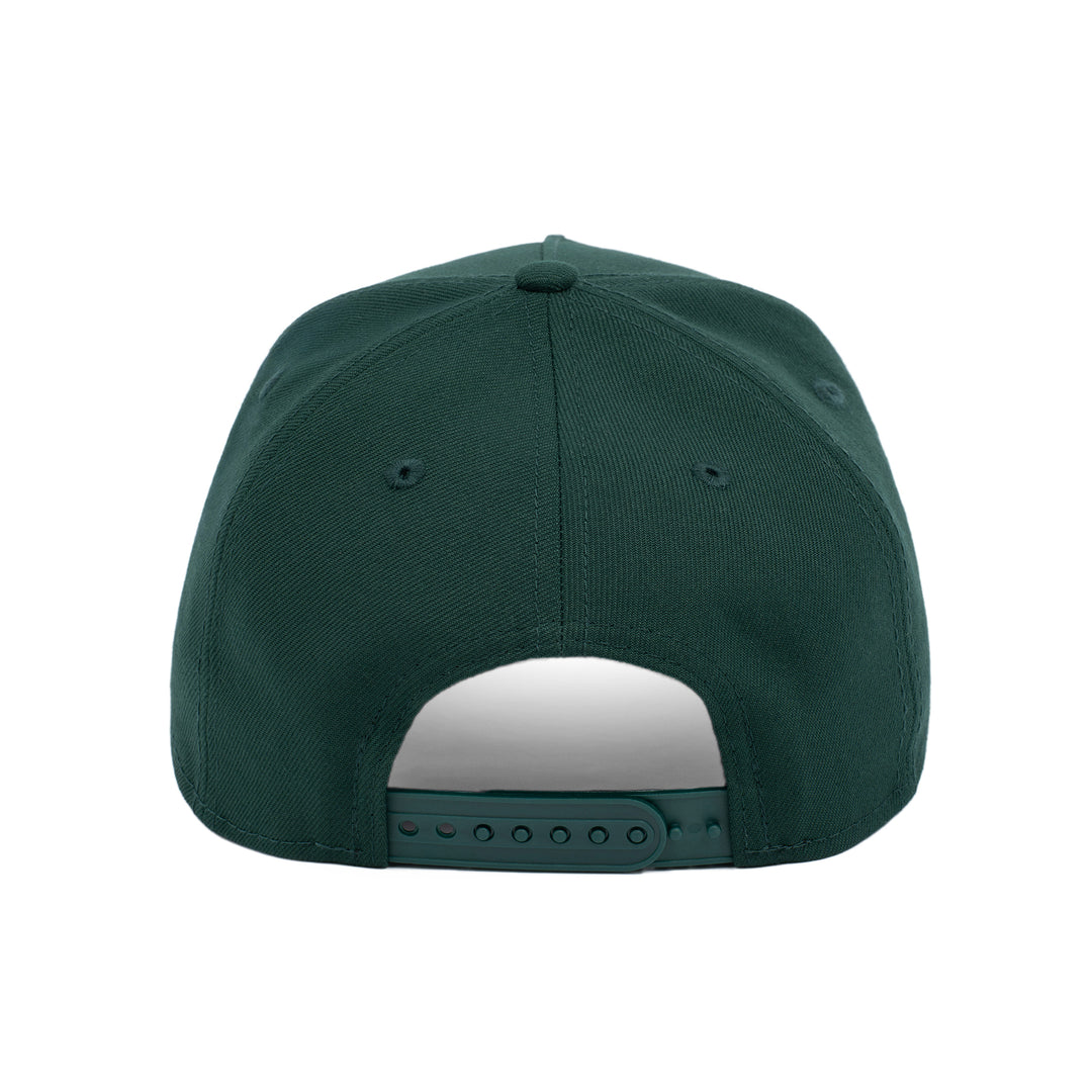 9FORTY A-Frame Los Angeles Dodgers Upside Down Dark Green Snapback