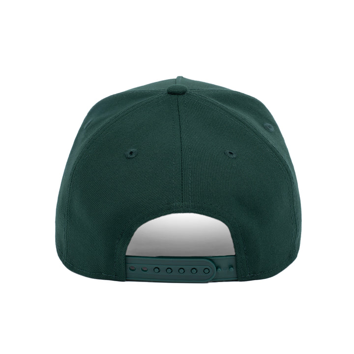 9FORTY A-Frame Los Angeles Dodgers Upside Down Dark Green Snapback