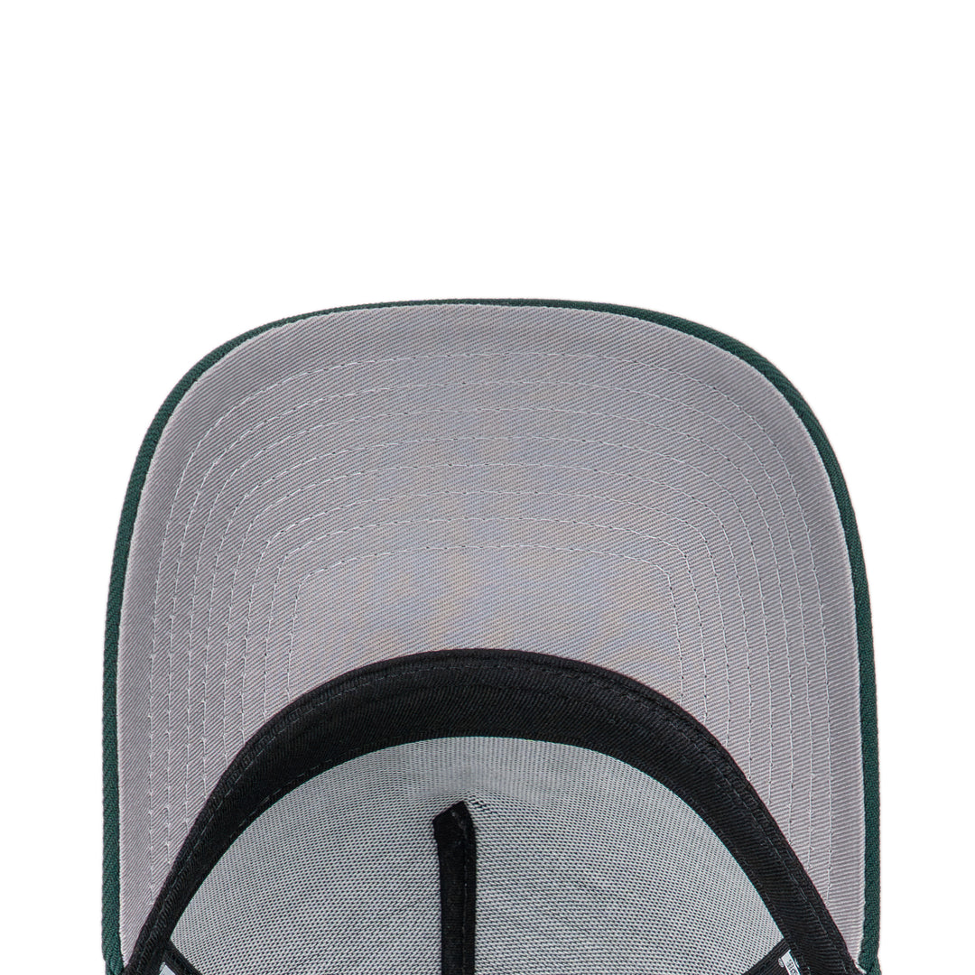 9FORTY A-Frame Los Angeles Dodgers Upside Down Dark Green Snapback