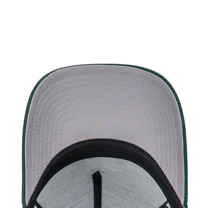 9FORTY A-Frame Los Angeles Dodgers Upside Down Dark Green Snapback