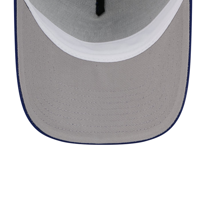 9FORTY A-Frame Trucker Foam Los Angeles Dodgers Upside Down Dark Royal White Snapback