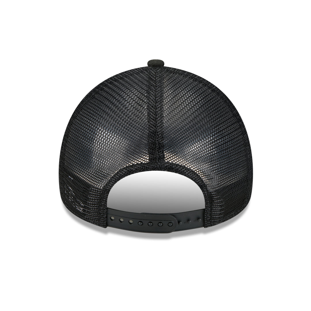 9FORTY A-Frame Trucker Los Angeles Dodgers Upside Down Black Snapback