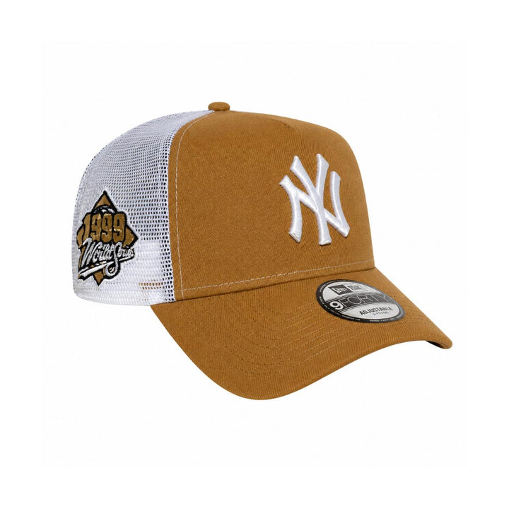 9FORTY A-Frame New York Yankees Wheat Snapback