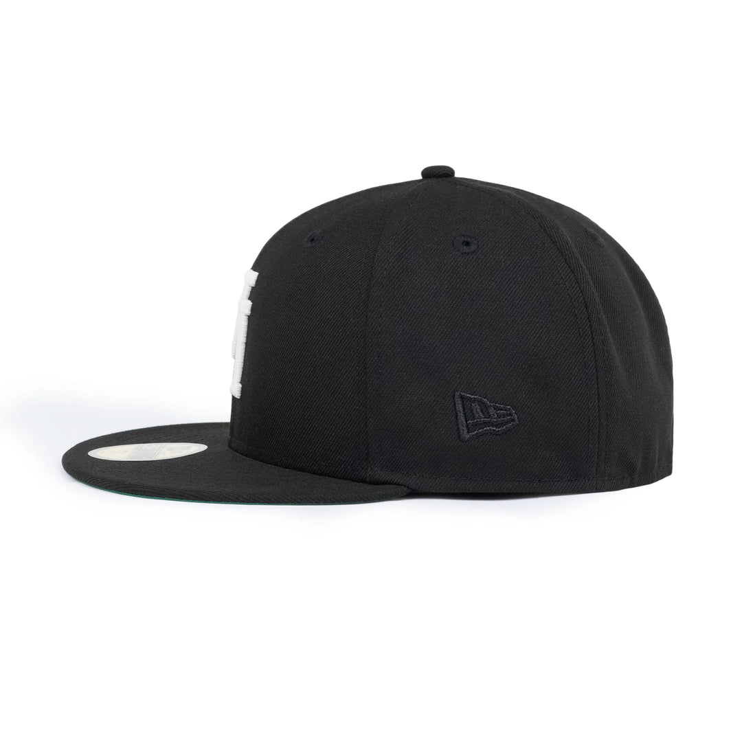 59FIFTY Los Angeles Dodgers Upside Down Black Fitted