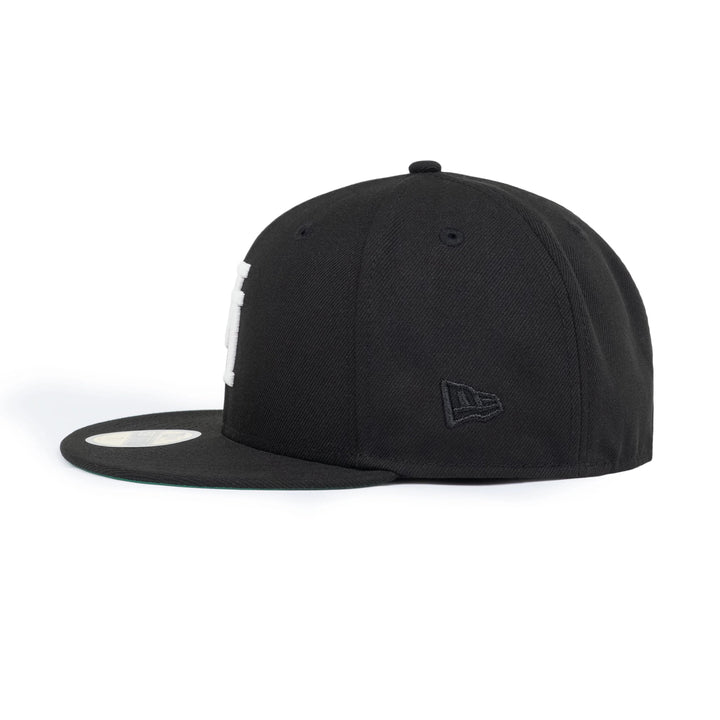 59FIFTY Los Angeles Dodgers Upside Down Black Fitted