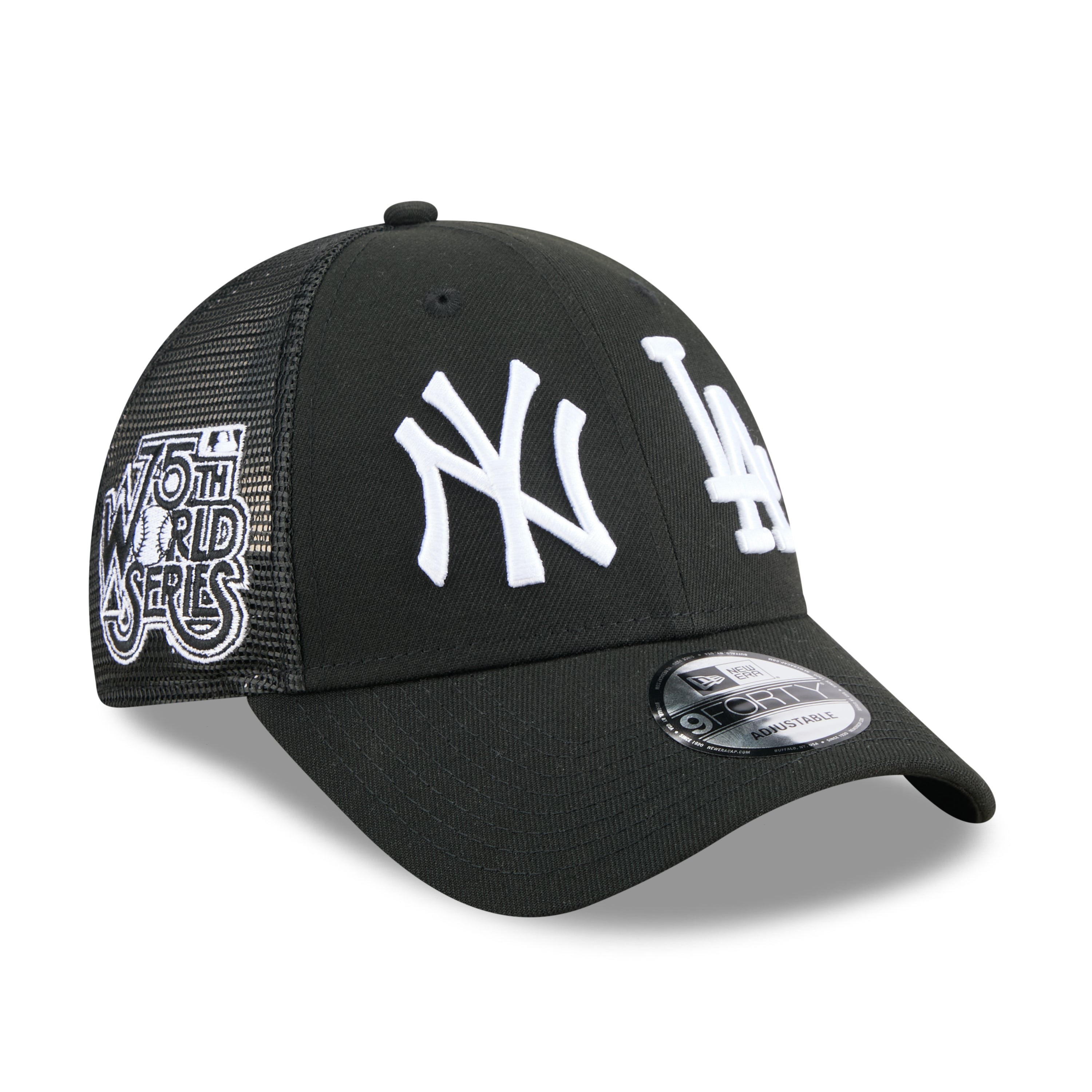 9FORTY Trucker New York Yankees & Los Angeles Dodgers 75th World