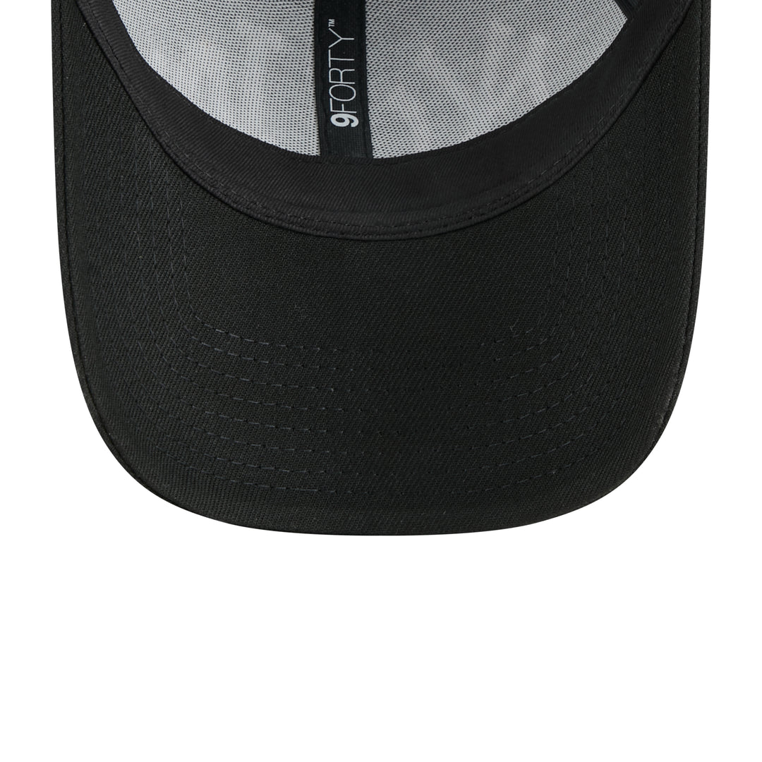 9FORTY Trucker New York Yankees & Los Angeles Dodgers 75th World Series Black Snapback