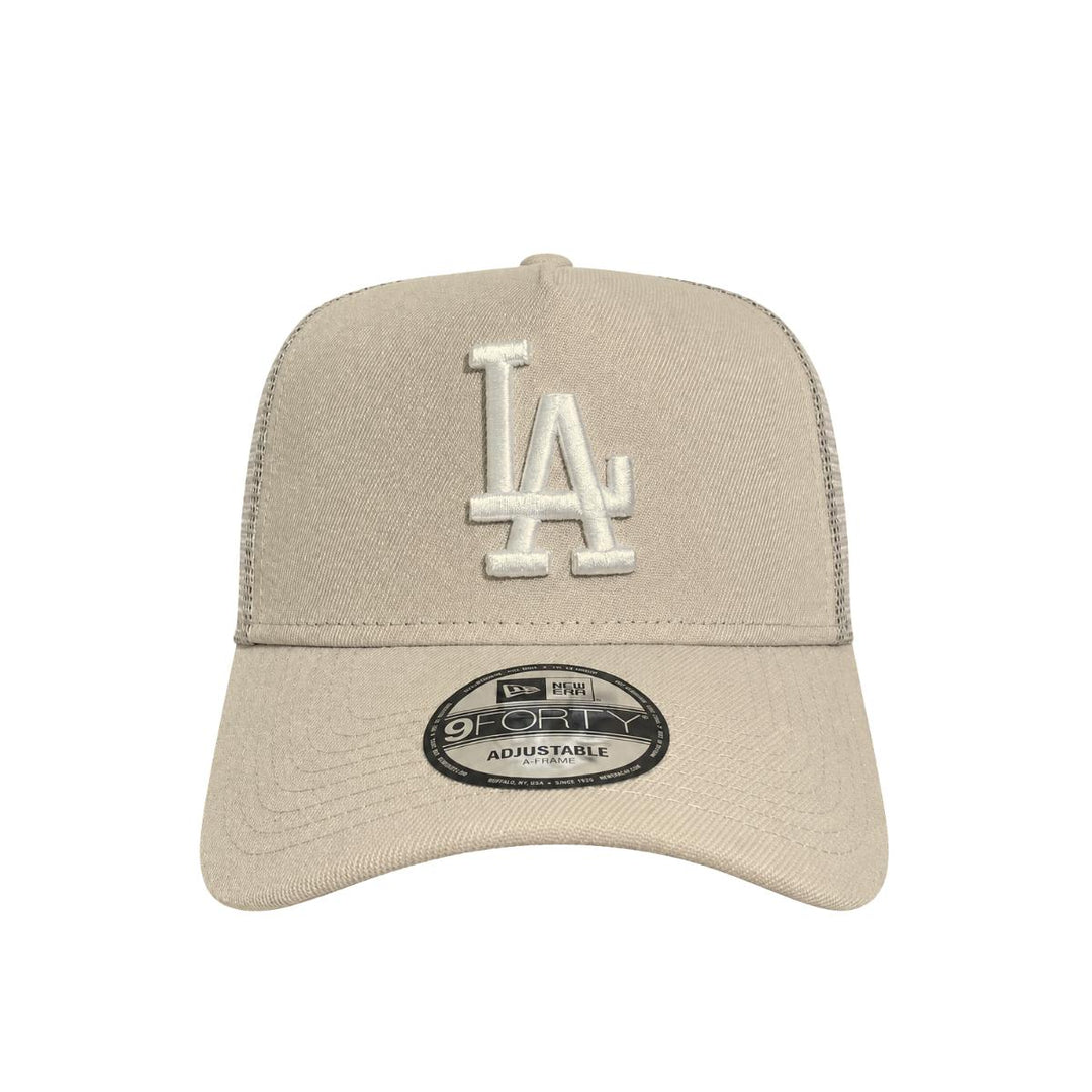 9FORTY A-Frame Trucker Los Angeles Dodgers Stone Snapback