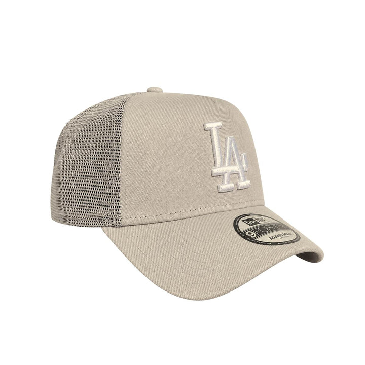 9FORTY A-Frame Trucker Los Angeles Dodgers Stone Snapback