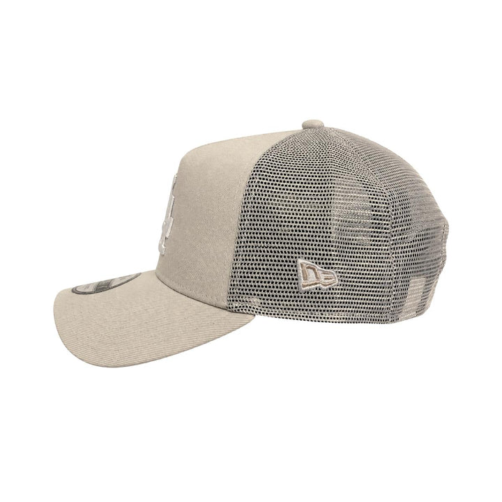 9FORTY A-Frame Trucker Los Angeles Dodgers Stone Snapback