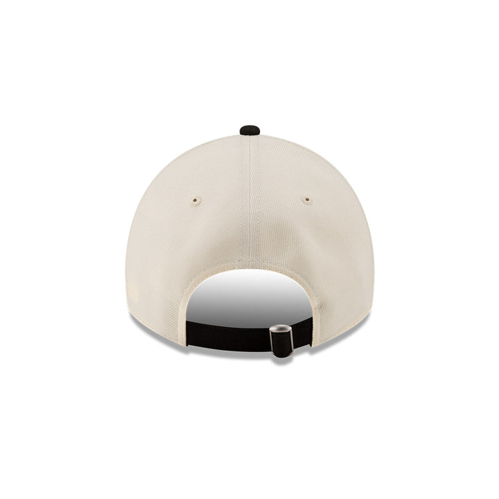9TWENTY New Era 2-Tone Black Visor Chrome White Adjustable