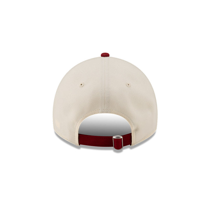 9TWENTY New Era 2-Tone Hero Red Visor Chrome White Adjustable