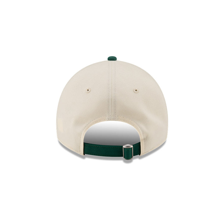 9TWENTY New Era 2-Tone Emerald Visor Chrome White Adjustable