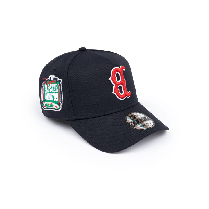 9FORTY A-Frame Boston Red Sox Upside Down Navy Snapback