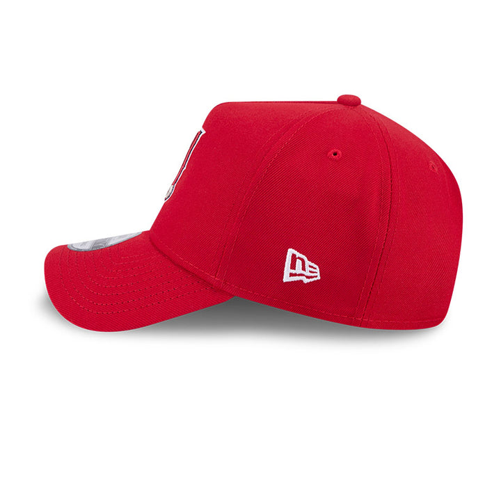 9FORTY A-Frame Los Angeles Angels Upside Down Red Snapback
