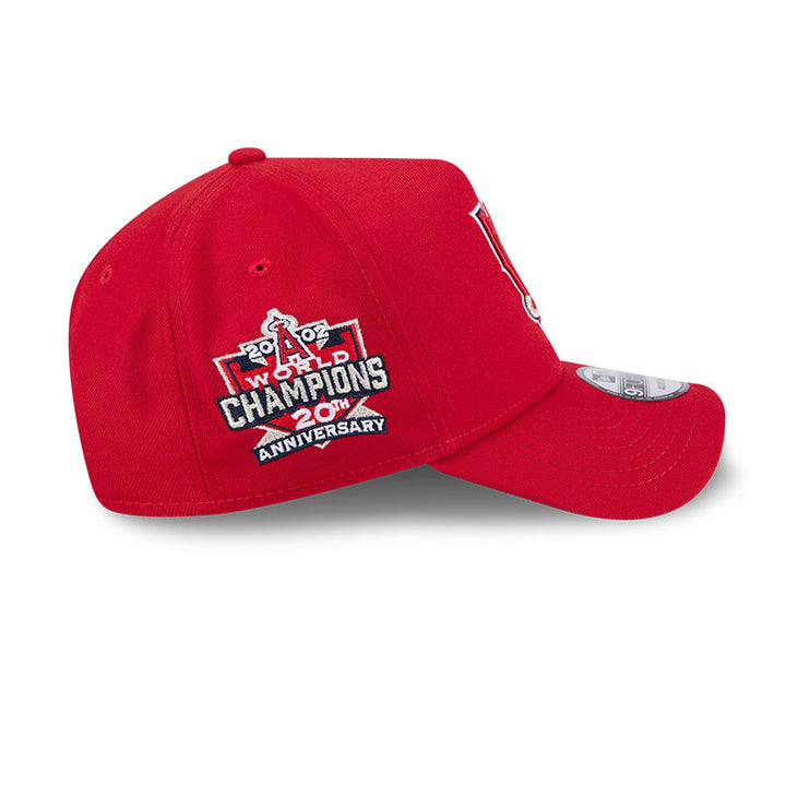 9FORTY A-Frame Los Angeles Angels Upside Down Red Snapback