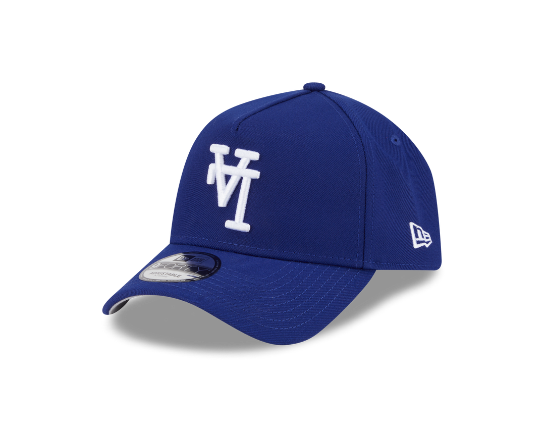 9FORTY A-Frame Los Angeles Dodgers MLB Upside Down Dark Royal Snapback