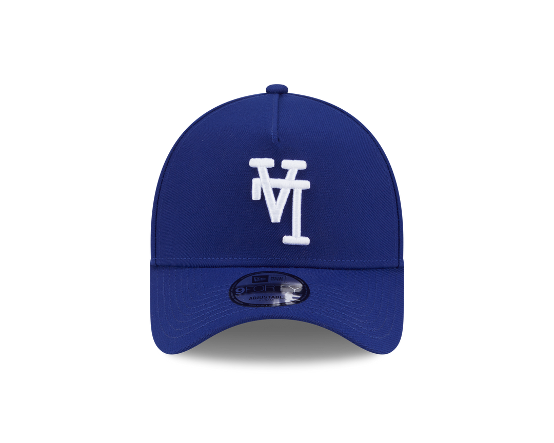 9FORTY A-Frame Los Angeles Dodgers MLB Upside Down Dark Royal Snapback