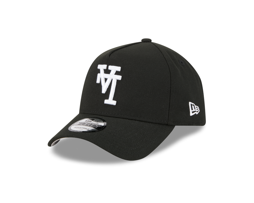 9FORTY A-Frame Los Angeles Dodgers MLB Upside Down Black Snapback