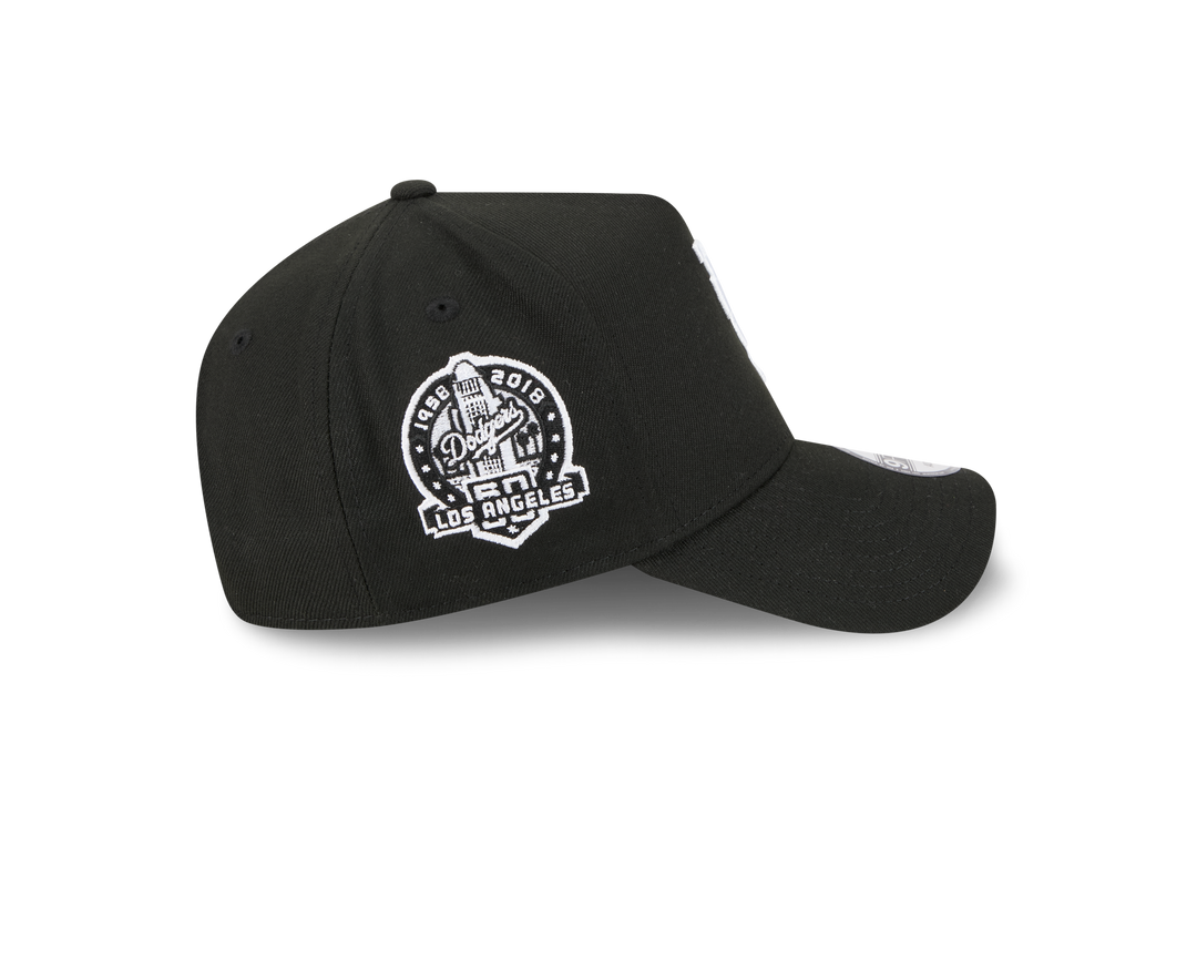 9FORTY A-Frame Los Angeles Dodgers MLB Upside Down Black Snapback