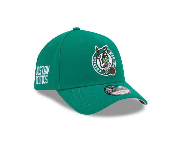 9FORTY A-Frame Boston Celtics NBA Upside Down Kelly Green Snapback