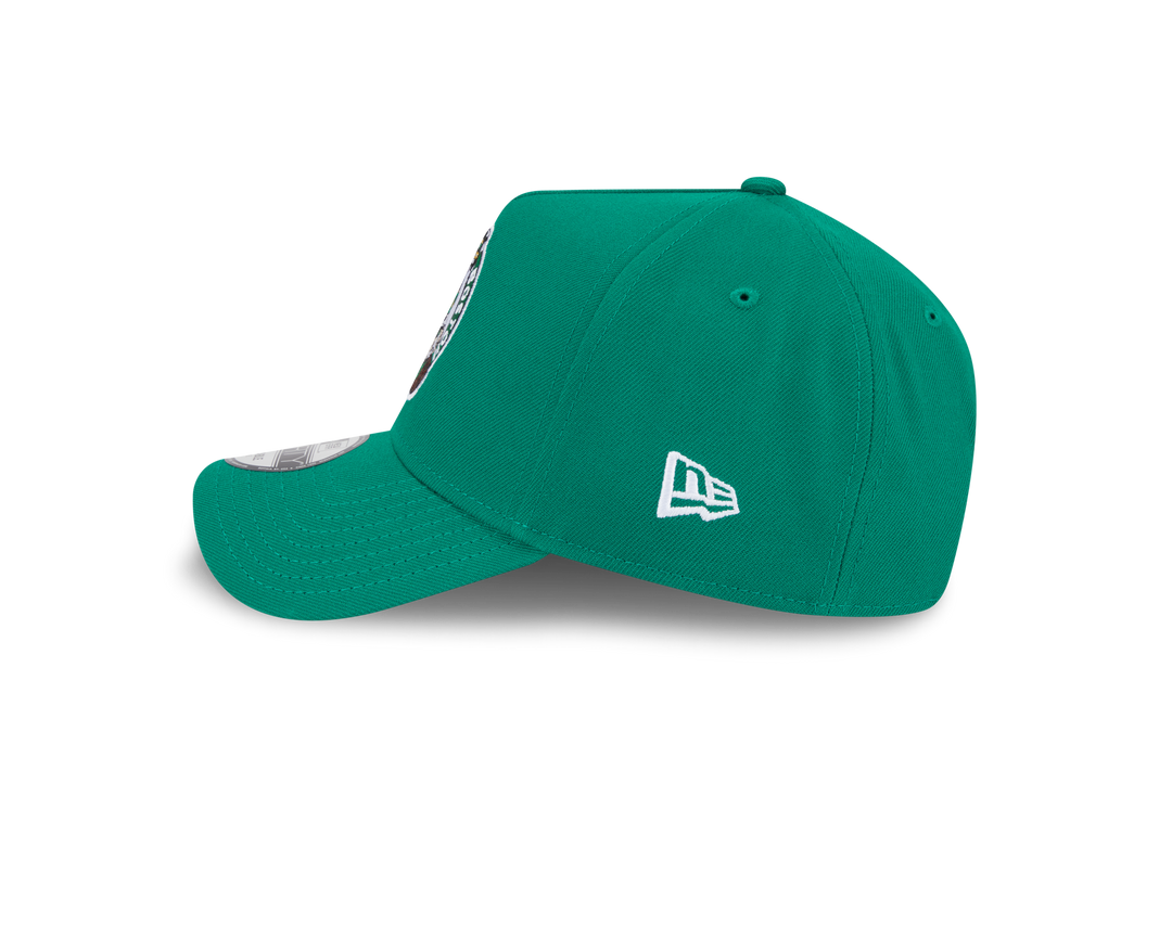 9FORTY A-Frame Boston Celtics NBA Upside Down Kelly Green Snapback