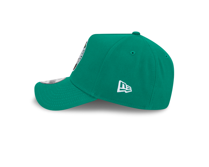 9FORTY A-Frame Boston Celtics NBA Upside Down Kelly Green Snapback