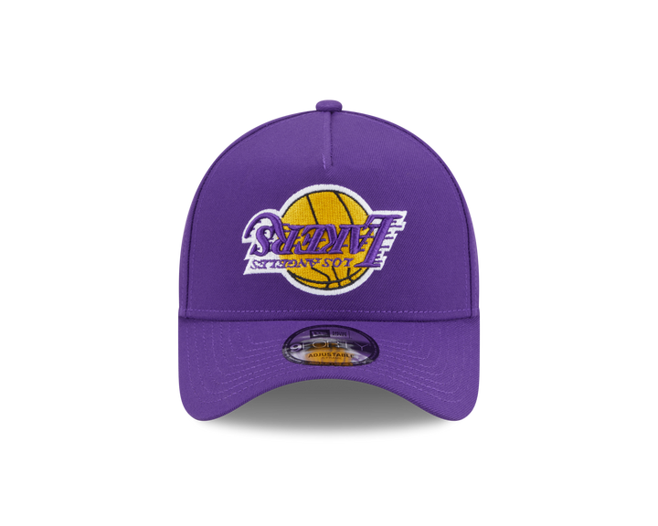 9FORTY A-Frame Los Angeles Lakers NBA Upside Down True Purple Snapback