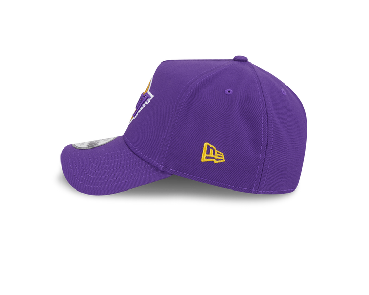9FORTY A-Frame Los Angeles Lakers NBA Upside Down True Purple Snapback