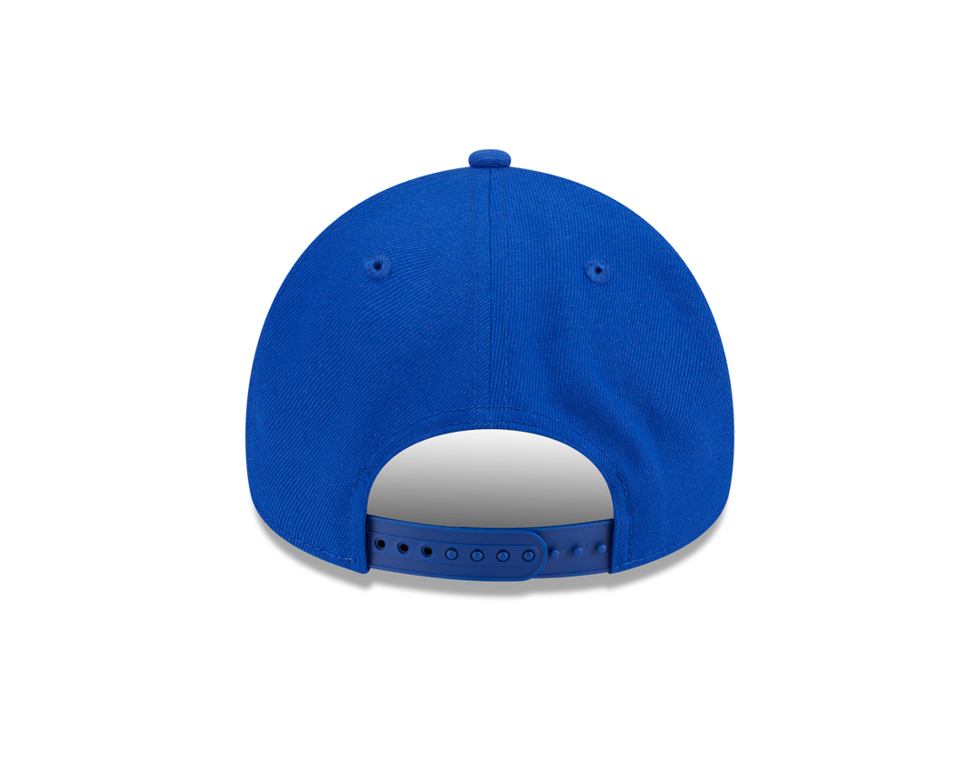 9FORTY A-Frame New York Knicks NBA Upside Down Majestic Blue Snapback