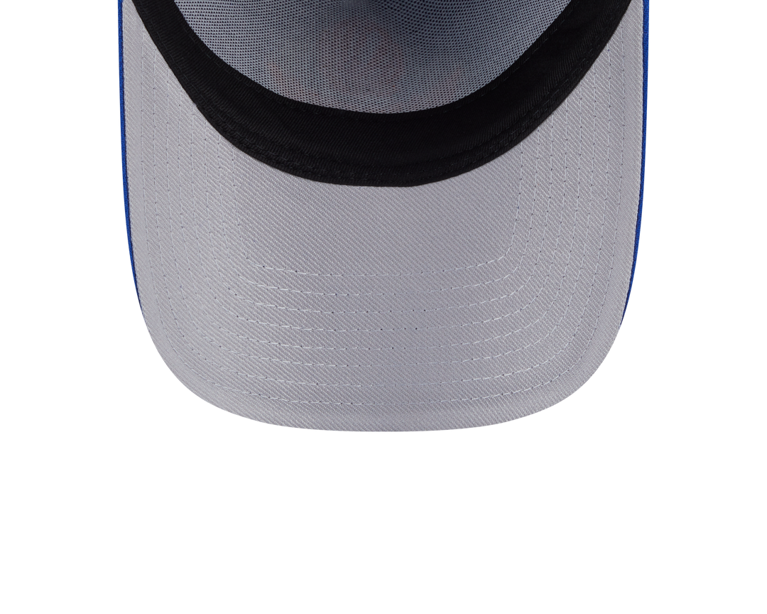 9FORTY A-Frame New York Knicks NBA Upside Down Majestic Blue Snapback