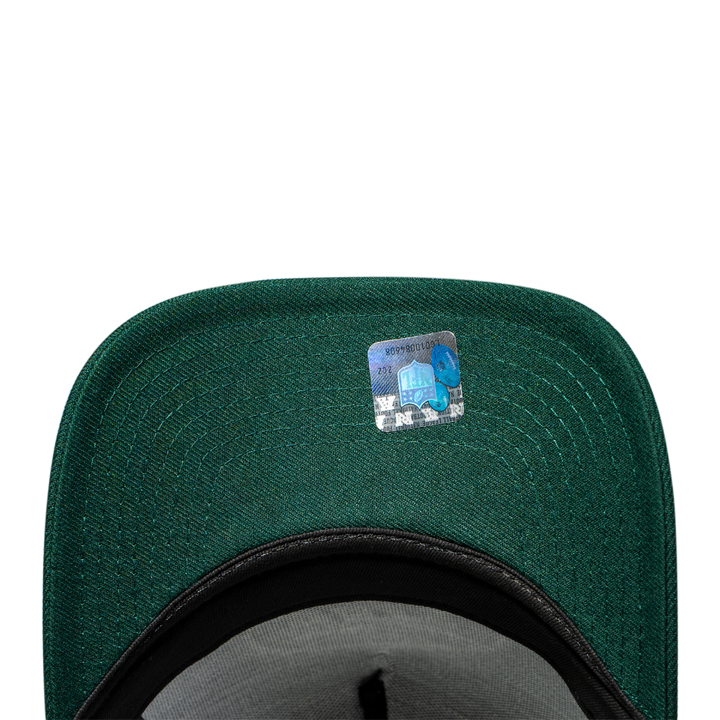 9FORTY A-Frame Trucker New York Jets Navy Dark Green Snapback