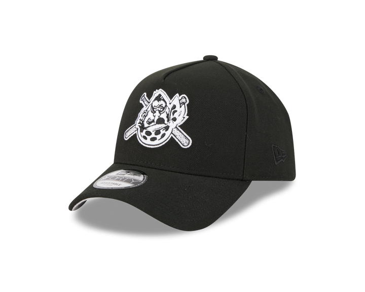 9FORTY A-Frame Pittsburgh Pirates MLB Upside Down Black Snapback