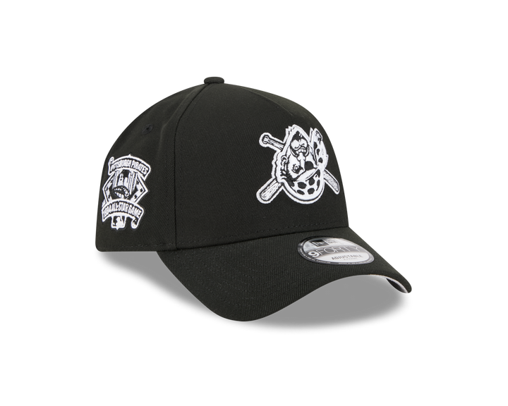 9FORTY A-Frame Pittsburgh Pirates MLB Upside Down Black Snapback