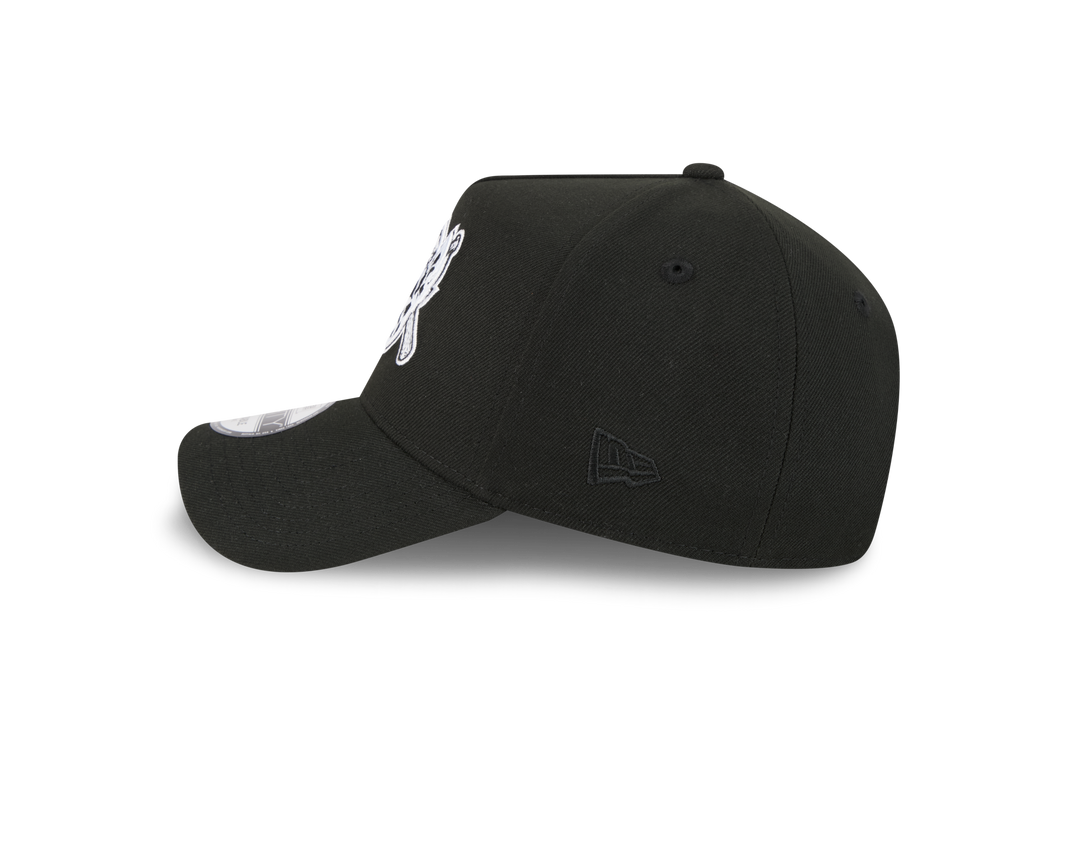 9FORTY A-Frame Pittsburgh Pirates MLB Upside Down Black Snapback