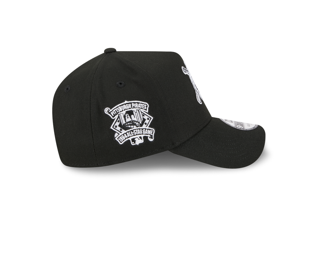 9FORTY A-Frame Pittsburgh Pirates MLB Upside Down Black Snapback