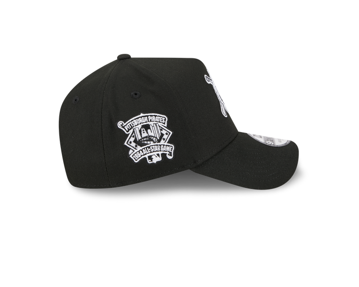 9FORTY A-Frame Pittsburgh Pirates MLB Upside Down Black Snapback