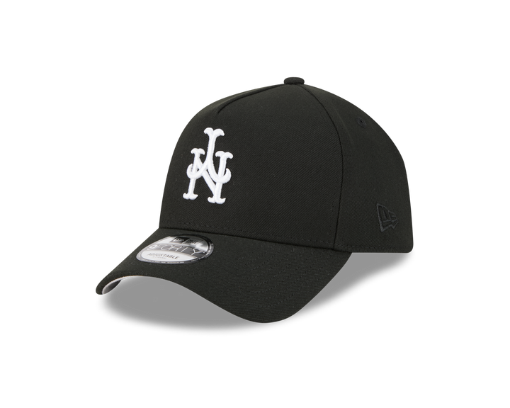 9FORTY A-Frame New York Mets MLB Upside Down Black Snapback