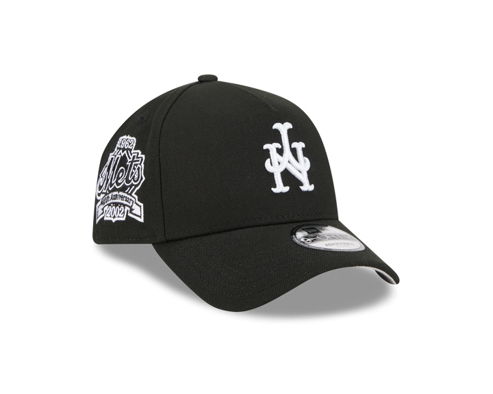 9FORTY A-Frame New York Mets MLB Upside Down Black Snapback