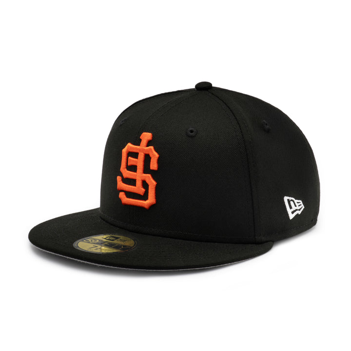 59FIFTY San Francisco Giants Cooperstown World Series Upside Down Black Fitted