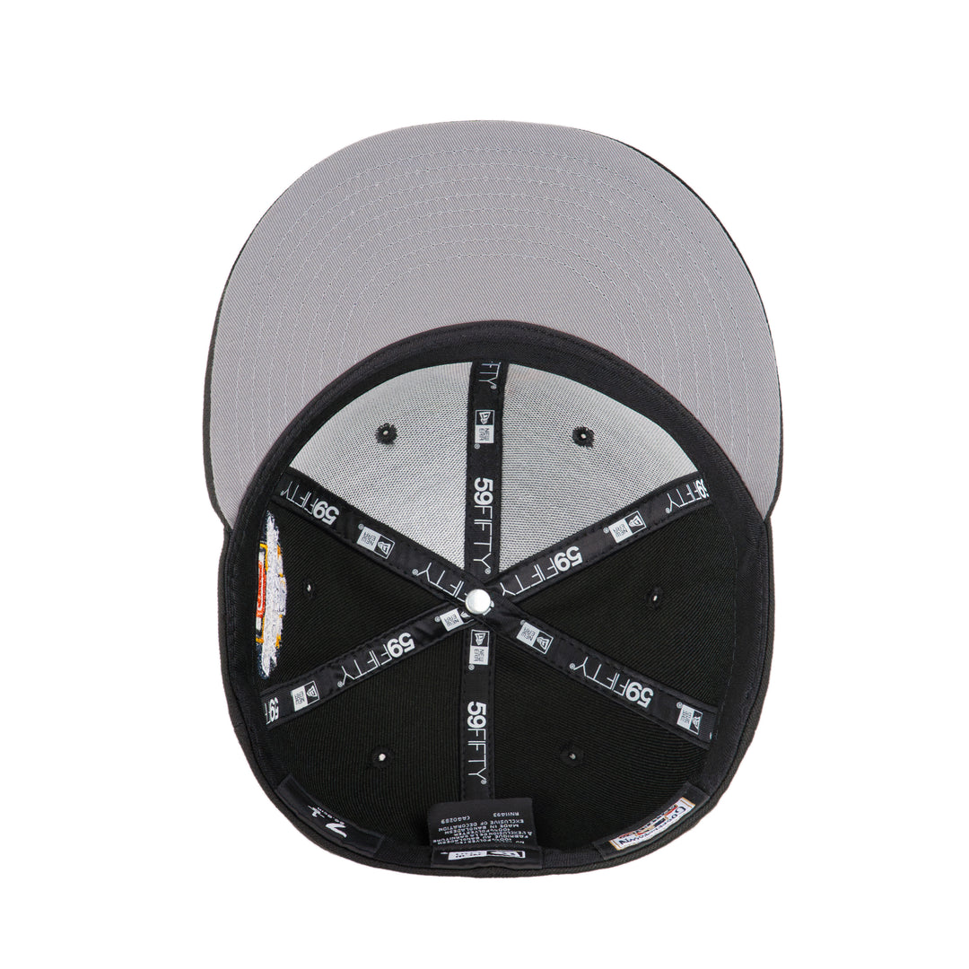 59FIFTY San Francisco Giants Cooperstown World Series Upside Down Black Fitted