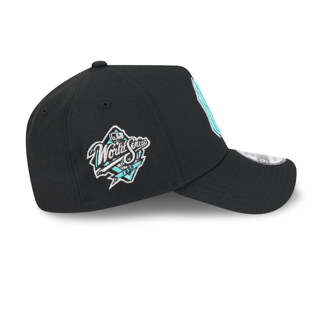 9FORTY A-Frame New York Yankees Black & Seaglass Snapback