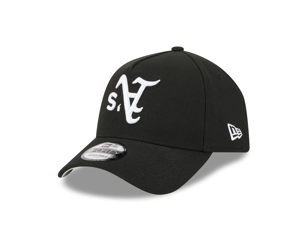 9FORTY A-Frame Oakland Athletics MLB Upside Down Black Snapback