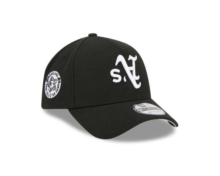 9FORTY A-Frame Oakland Athletics MLB Upside Down Black Snapback