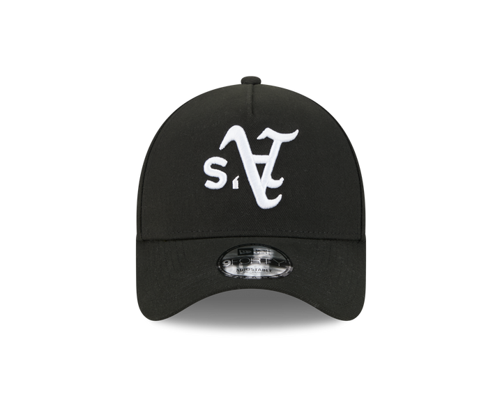 9FORTY A-Frame Oakland Athletics MLB Upside Down Black Snapback