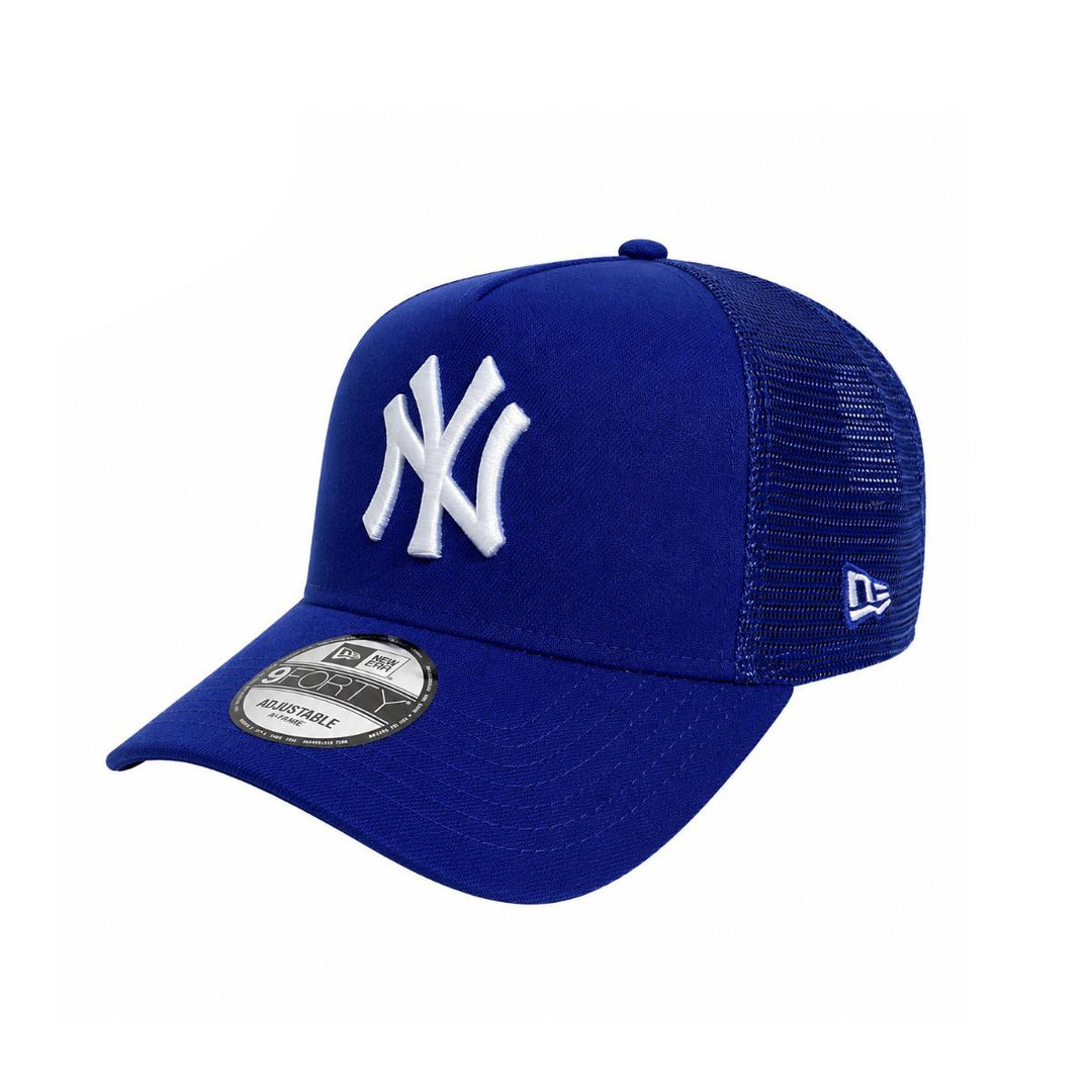 9FORTY A-Frame Trucker New York Yankees Dark Royal Snapback